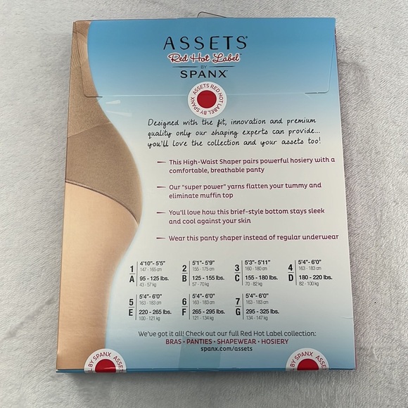 NEW Spanx Assets Size 7 Barest Super Control High Waist Panty Body Shaper - Picture 4 of 5